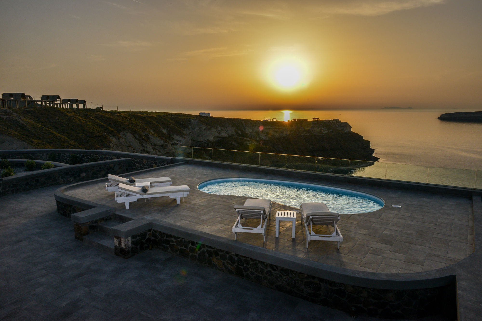 Our Villa Santorini Akrotírion Exterior foto